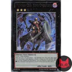 Yugioh Number C65: King Overfiend SHSP-EN048 Rare NM - Image 1