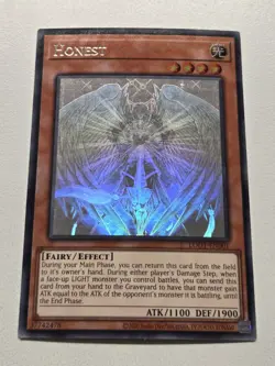 Honest LODT-EN001 EURO Print Ghost Rare Yugioh Light of Destruction Unlimited NM - Image 4