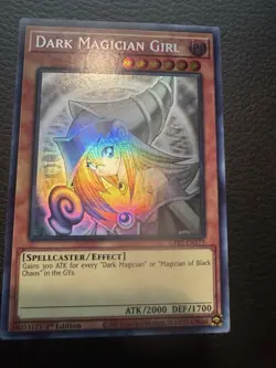 Yu-Gi-Oh! TCG Konami Dark Magician Girl ghost rare 1st Edition GTP2 - Image 2
