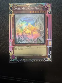 Yu-Gi-Oh! TCG Konami Dark Magician Girl ghost rare 1st Edition GTP2 - Image 4