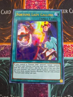 Yu-Gi-Oh! Fortune Lady Calling RIRA-EN056 Ultra Rare 1st Edition Near Mint - Image 1