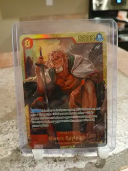 One Piece TCG Silvers Rayleigh SEC OP08-118 Secret Rare English Two Legends - Image 1