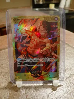 One Piece TCG Portgas D Ace SEC Japanese OP07-119 Premium Booster PRB-02 - Image 1