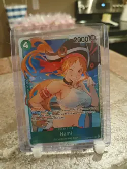 One Piece TCG Nami OP14-031 SR The Azure Sea’s Seven English Super Rare (B) - Image 1