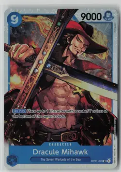 Dracule Mihawk (OP01-070) (Reprint) OP01-070 One Piece Premium Booster - Image 1