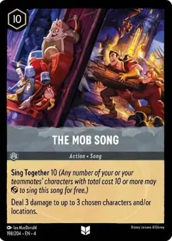 The Mob Song 198/204 Ursula's Return Non-Foil Disney Lorcana - Image 1