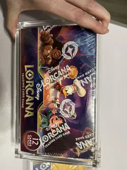 Disney Lorcana shimmering skies and inklands booster box sealed acrylic case - Image 3