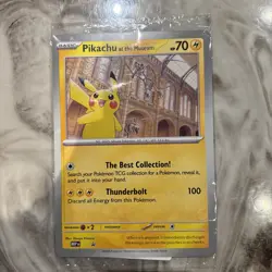 Pikachu At The Museum JUMBO Promo card - SEALED - Pokemon TCG ✅✅ - Image 1