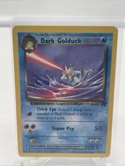 Dark Golduck 37/82 Uncommon Team Rocket Pokemon Card - Image 1