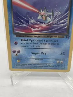Dark Golduck 37/82 Uncommon Team Rocket Pokemon Card - Image 3