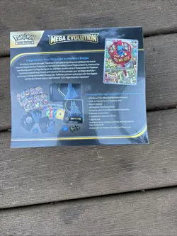 Pokemon Mega Evolution Elite Trainer Box Mega Lucario With Energy Cards Dice. - Image 3