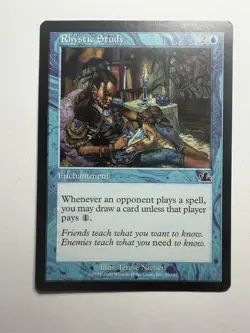 Magic the Gathering Rhystic Study Prophecy Card 45/143 - Image 1