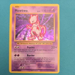 Pokemon Mewtwo TCG Evolutions Card 51/108 Regular Rare Holo Near Mint - Image 1
