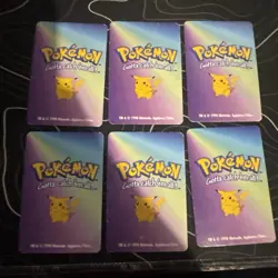 Rare Old Pokemon Cards Lot 1998 KFC Promo - Image 2