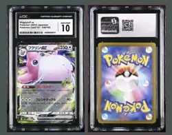 2023 JAPANESE POKEMON TCG WIGGLYTUFF EX 40 POKEMON CARD 151 HOLO CGC 10 GEM MINT - Image 3
