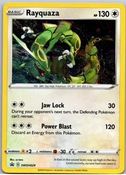 Rayquaza Promo SWSH: Sword & Shield Promo Cards SWSH029 NM - Image 1