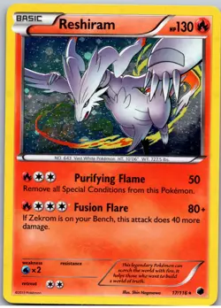 Reshiram - (Cosmos Holo) Promo Miscellaneous Cards & Products 017/116 NM - Image 1