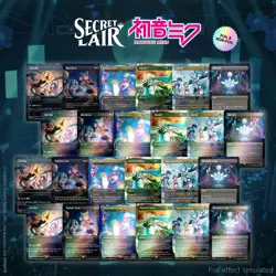 MTG Secret Lair Hatsune Miku Digital Sensation Bundle EN JP Foil Non Foil Set - Image 1
