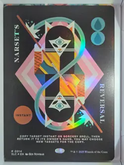 Narset's Reversal (Foil) - R14 - MTG - Secret Lair Countdown (SLC) - Image 1