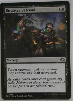 Strategic Betrayal Tarkir: Dragonstorm Regular - Image 1