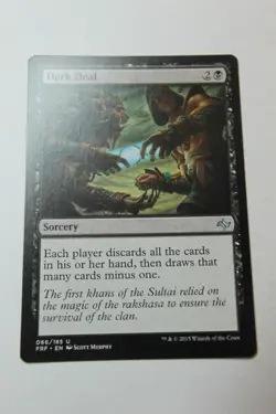 MTG Dark Deal x1- -Fate Reforged-Lightly Played - Image 1