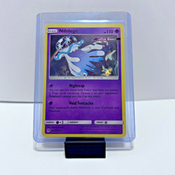 Nihilego 106/214 Rare Holo Pokemon Card TCG - Lost Thunder - Image 1