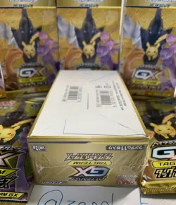 Pokemon Display Japanese Tag Team Gx All Stars Sealed Sm12a! French Stock - Image 4