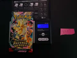 EXTREMELY HEAVY! 22.57g GOD PACKUUU Ascended Heroes Pokemon TCG Booster (SEALED) - Image 1