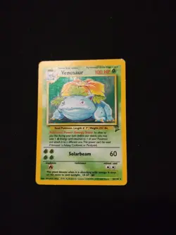 Pokemon TCG Venusaur Holo Rare Card Base Set Two 18/130 - Image 1