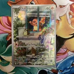 Pokemon Scarlet & Violet Promo Holo Rare Charmander 044 NM - Image 2