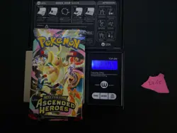 EXTREMELY HEAVY! 22.65g GOD PACKUUU Ascended Heroes Pokemon TCG Booster (SEALED) - Image 1