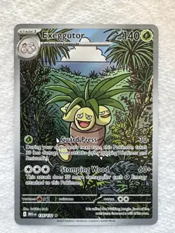 Pokemon TCG Mega Evolution Exeggutor 135/132 Illustration Rare Holo - Image 1