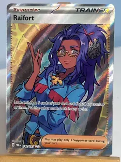 Pokemon TCG Raifort 142/131 Prismatic Evolutions Ultra Rare - Image 1