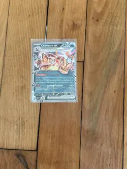 Pokemon TCG Charizard EX Obsidian Flames Promo 196 - Image 1
