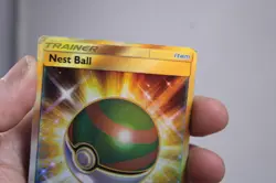 Nest Ball (Secret) 158/149 SM Base Set Gold Holo - Pokemon Car - Image 2