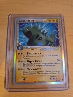 Pokemon TCG Tyranitar ex 99/101 Delta Species Dragon Frontiers Holo - Image 1