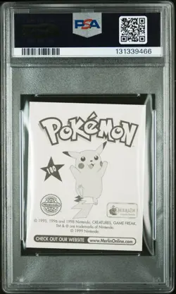 PSA 10 GEM MINT 1999 MERLIN POKEMON #180 CHARIZARD - Image 4