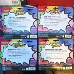 Pokemon TCG Mega Evolution-Ascended Heroes Tech Sticker Pack w Promo - Image 2