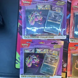 Pokemon TCG Mega Evolution-Ascended Heroes Tech Sticker Pack w Promo - Image 3