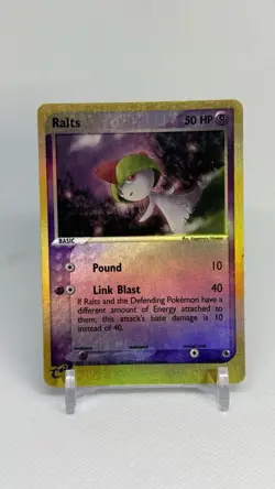 2003 Pokemon Ralts 44/109 EX Ruby Sapphire Reverse Holo LP - Image 1