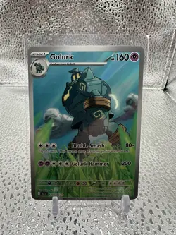 Golurk 123/086 Illustration Rare Black Bolt Pokemon Near Mint - Image 1