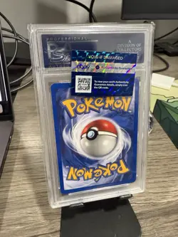 2000 Pokemon Rocket 1st Edition Dark Dragonite Holo PSA 9 English - Image 2