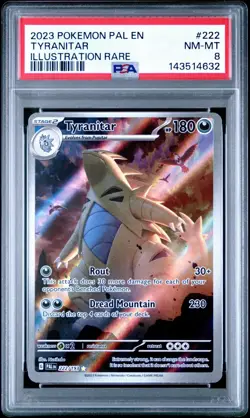 2023 POKEMON PAL EN-PALDEA EVOLVED | ILLUSTRATION RARE PSA 8 - Image 1