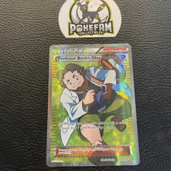 Professor Birch's Observations Pokemon TCG Primal Clash 159/160 MP - Image 1