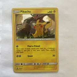 Pikachu SM234 Sun & Moon Holo Black Star Promo Pokemon - Image 1