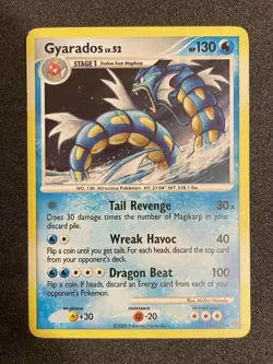 Pokemon Gyarados OBSTRUCTION ERROR Stormfront Holo 19/100 *MP Raging Sea Deck - Image 1