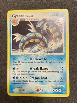 Pokemon Gyarados OBSTRUCTION ERROR Stormfront Holo 19/100 *MP Raging Sea Deck - Image 5