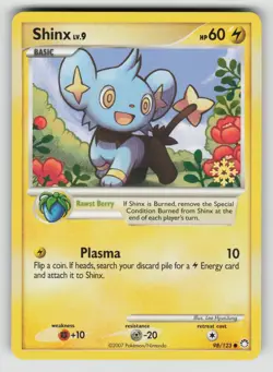 Shinx 098/123 Promo Countdown Calendar Promos Pokemon LP - Image 1