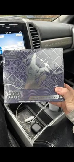 Pokemon Scarlet & Violet Paldean Fates Elite Trainer Box | Mimikyu | Sealed - Image 1