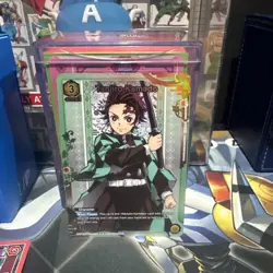 Union Arena Tanjiro Kamado Rare Battle Foil Promo Demon Slayer Volume 2 English - Image 1